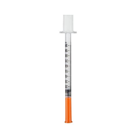 Bd Insulin Syringes With Ultra Fine Needle 30g 1cc 12″ 127mm