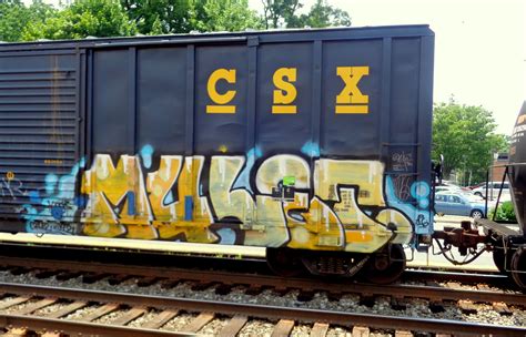 Graffiti On A Train July 18 2017 In Front Of The Gaithersburg