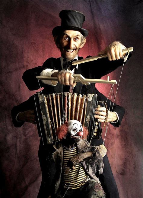 The Puppeteer Puppets Creepy Circus Dark Circus