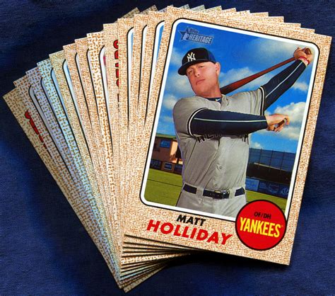 Maybe you would like to learn more about one of these? 2017 Topps Heritage New York Yankees Baseball Card Singles