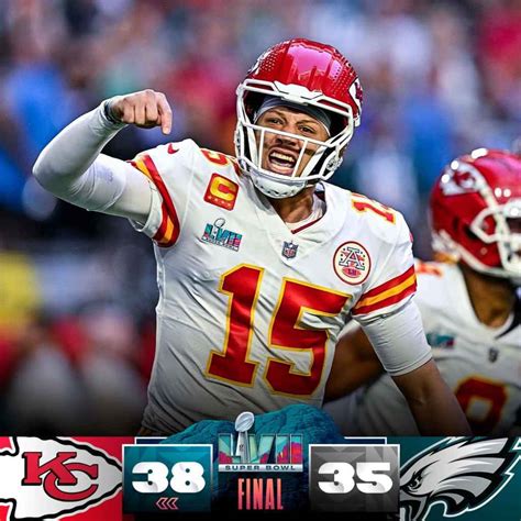 Mahomes Spearheads The Chiefs Comeback Victory In Super Bowl Lvii