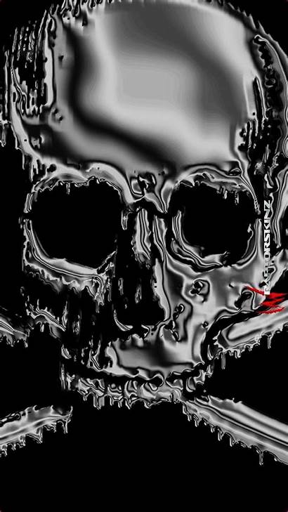 Skull Android Wallpapers Backgrounds Skeleton Skulls Awesome