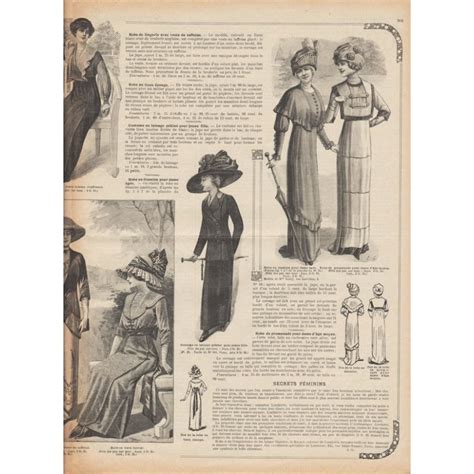 Complete Magazine La Mode Illustree 1912 N17