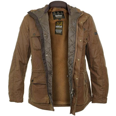 Barbour Cotton V Tech Tan Waxed Jacket Mwx1096ta51 For Men Lyst