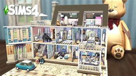 Dollhouse 🎀 The Sims 4 Speed Build No Cc Youtube