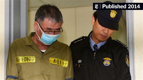 Death Penalty Is Sought For Captain In Sinking Of South Korean Ferry