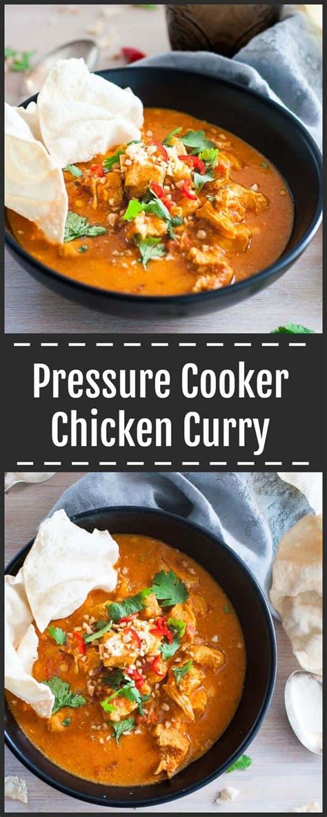Pressure Cooker Chicken Korma Curry | Recipe | Pressure ...