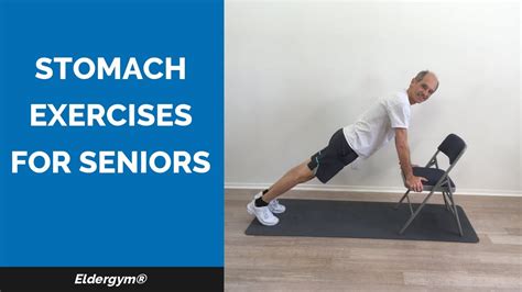 Stomach Exercises For Seniors Exercises For The Elderly Core Strengthening Abdominal