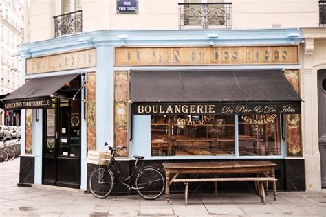 Paris Bakery Photography Classic Paris Boulangerie Blue And Etsy