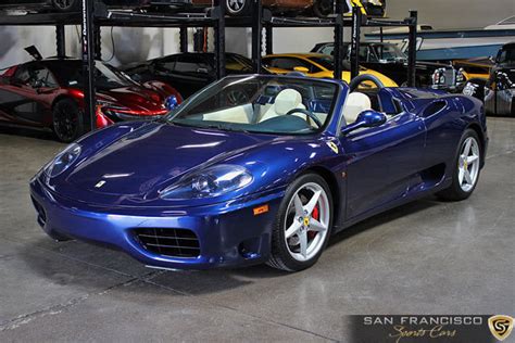 Receive price alert emails when price changes, new offers become available or a vehicle is sold. 2002 Ferrari 360 Spider | San Francisco Sports Cars | Buy ...