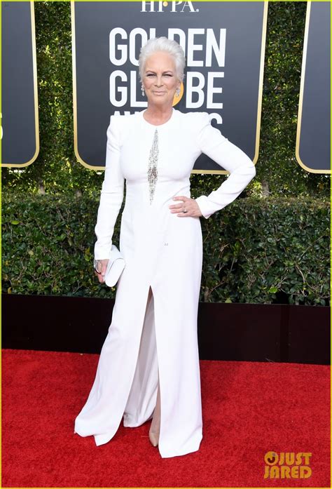 Jamie Lee Curtis Looks Wonderful In White At Golden Globes 2019 Photo