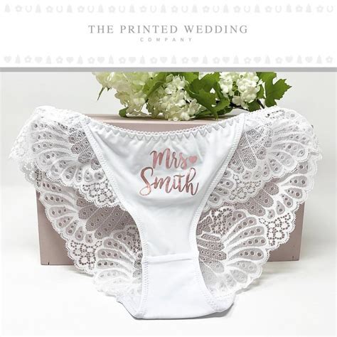 Bridal Panties Custom Bridal Panties Personalized Wedding Underwear Custom Bride Panties