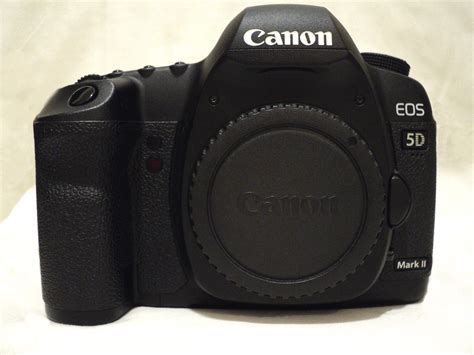 Canon Eos 5d Mark Ii 211mp Digital Slr Camera Black Body Only