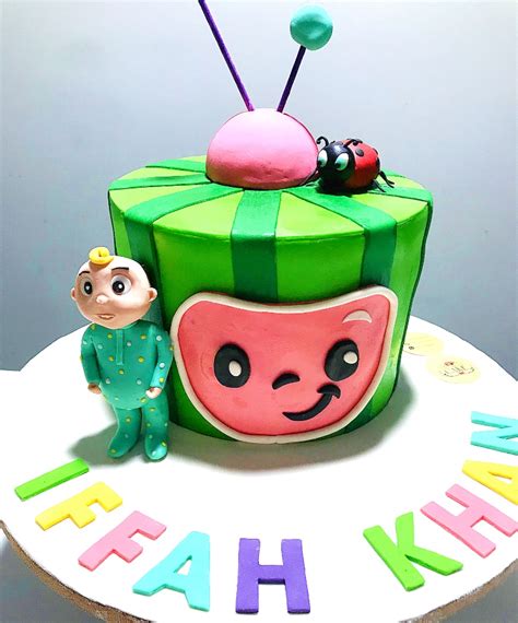 Cocomelon preschool educational videos teach kids about letters, numbers, shapes, colors, animals. Cocomelon Cake | Once Upon A Cake