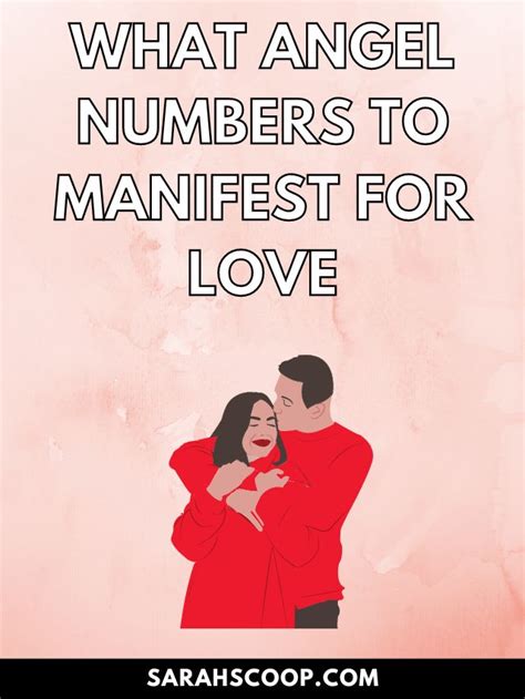 Manifestation What Angel Numbers To Manifest For Love Sarah Scoop