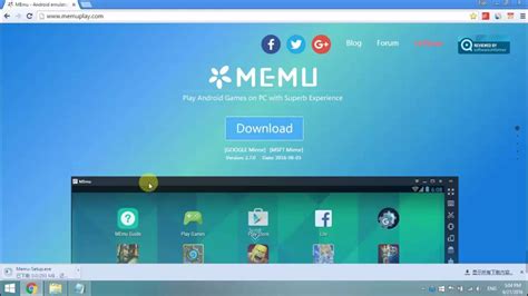 MEmu Tutorial Download And Install Session YouTube