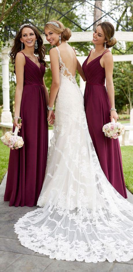 Vestidos para damas de compañia de boda