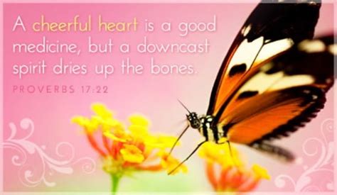 Free Cheerful Heart Ecard Email Free Personalized Scripture Online