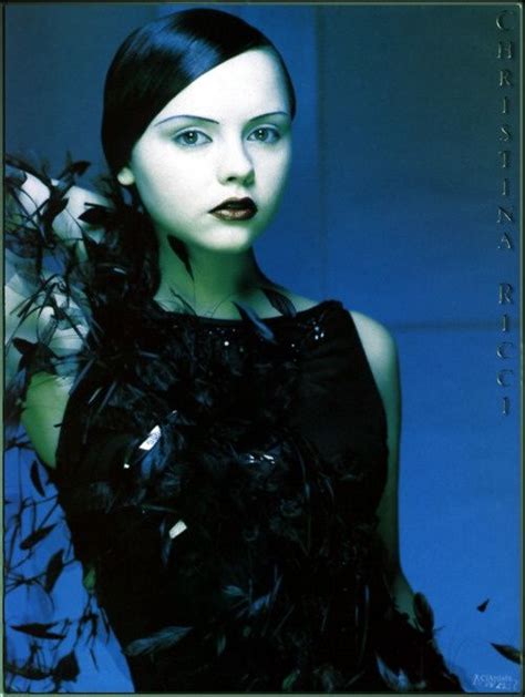 Indeed Dramatic Ingenue Christina Ricci Is So Believable In Goth