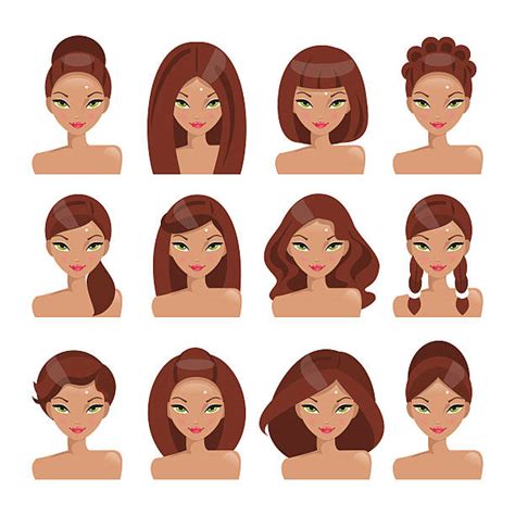 Hairstyle Clip Art Vector Images And Illustrations Istock