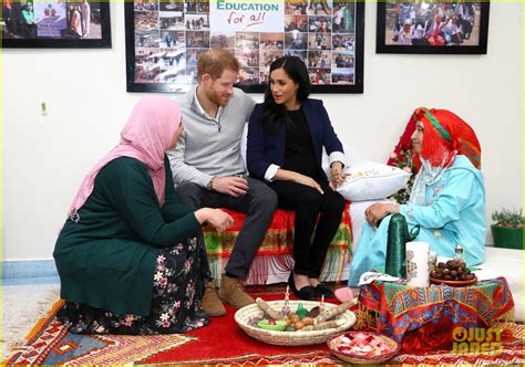 Pregnant Meghan Markle Gets A Henna Tattoo For Good Luck While Visiting