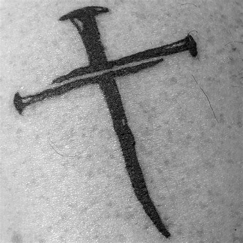 50 Simple Cross Tattoos For Men Religious Ink Design Ideas Blog