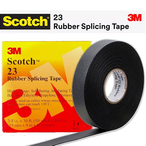 3m Scotch 23 Rubber Splicing Tape Electrical Tape Lazada