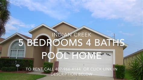 70 houses for rent in orlando from $1,700 / month. Indian Creek 5 Bedroom Rental 407-966-4144 Kissimmee ...