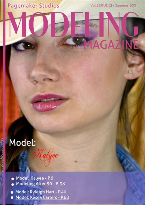 Pagemaker Studios Modeling Magazine Summer Issue 2015 Banca Joomag