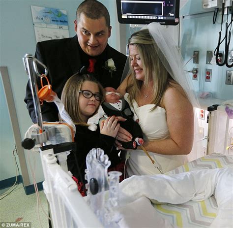 Bride Moves Wedding Forward So Couples Premature Son Can Be The Ring