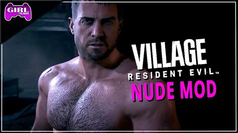 Resident Evil Village Re NUDE MOD Chris S Erect Gun Keeps Poking Me P YouTube