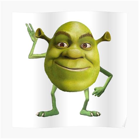 Mike Wazowski Meme Shrek Bruh Face Mijon Maalai