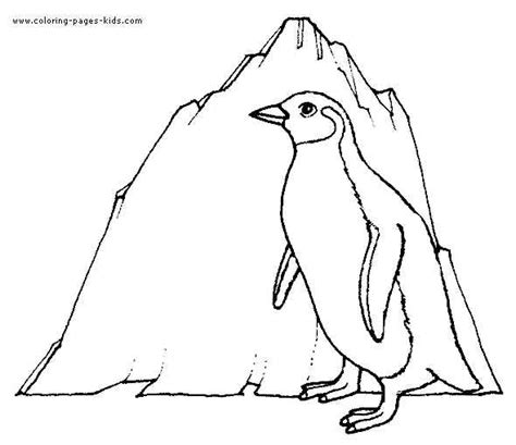 Emperor Penguin Coloring Page For Kids - Coloring Pages