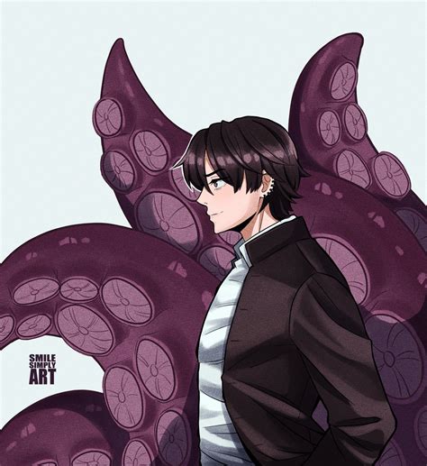 Yoshida Hirofumi And Octopus Devil Chainsaw Man Drawn By