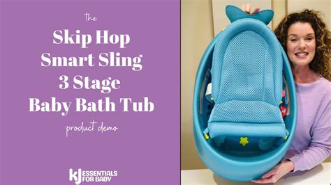 Skip Hop Smart Sling Three Stage Bath Youtube