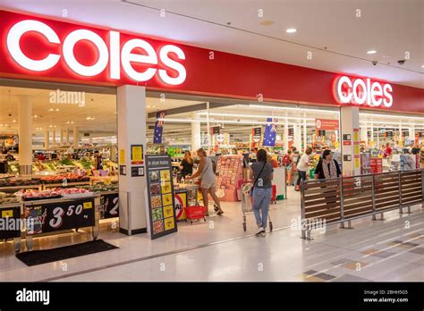 Coles Groceries Hi Res Stock Photography And Images Alamy