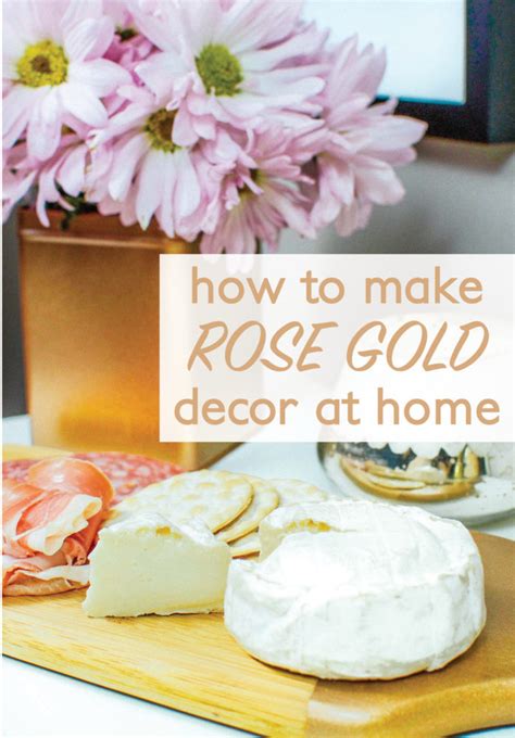 Make sure this fits by entering your model number. How to Make Rose Gold Decor at Home + Video!