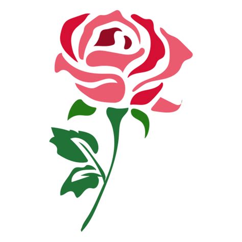 Flor Hermosa Rosa Roja Icono Descargar Pngsvg Transparente
