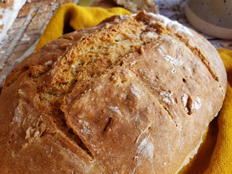Les premiers hommes réalisaient déjà leur pain de façon très rudimentaire et finalement peu de choses ont changé depuis lors. Recette facile de pain maison sans machine