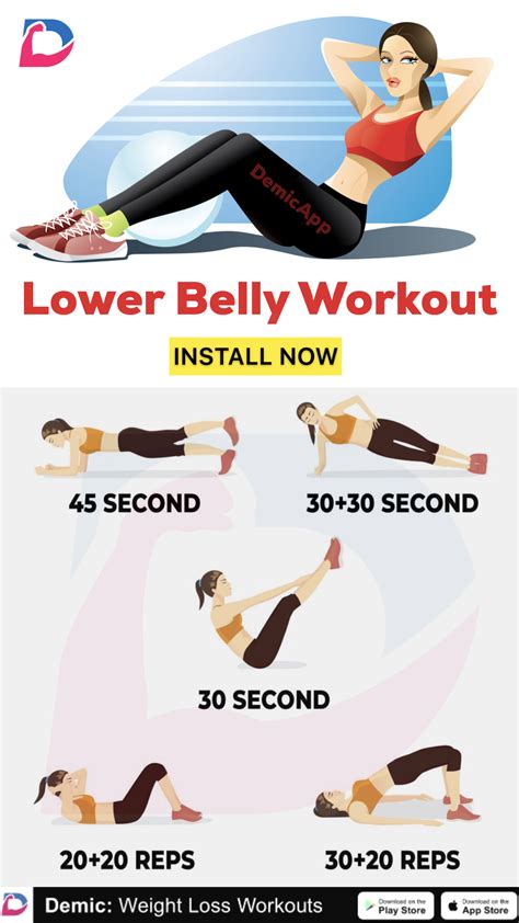 15 Minute Lower Belly Workout With Dumbbells For Weight Loss Fitness