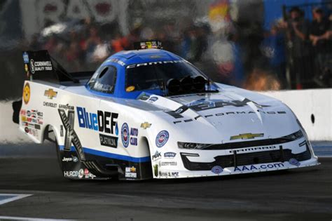John Force And Peak Bluedef Chevy Growing Momentum Heading Into Nhra