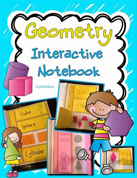 Geometry Interactive Notebook For Early Learners Mrs Mcginnis