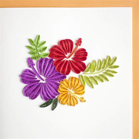 Hibiscus Flower Quilling Images Quilling Work Quilling Patterns