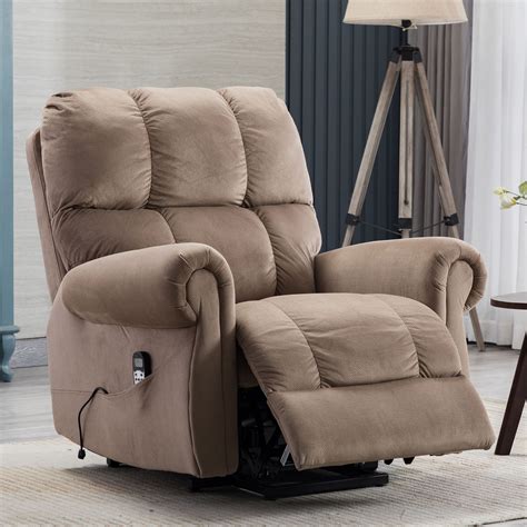 Electric Lift Recliner With Heat Therapy And Massage Suitable For The