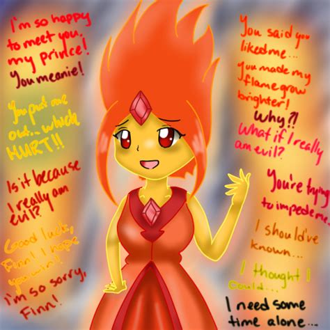 The Many Quotes Of Flame Princess By Skywarriorkirby On Deviantart