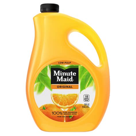 Total volume sales including retail volume sales in litres based on 2011 data. Minute Maid Premium Original Low Pulp Orange Juice - Shop ...