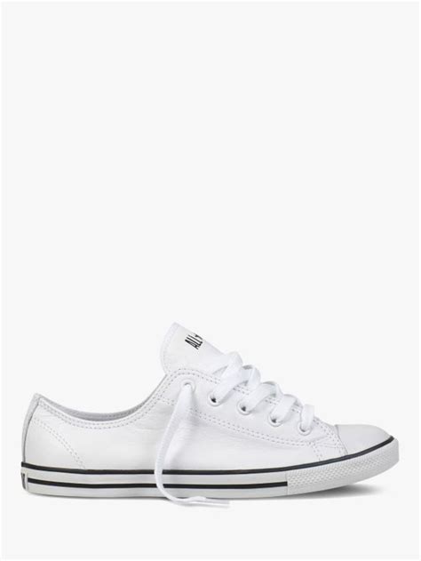 Converse Chuck Taylor All Star Womens Dainty Leather Trainers White