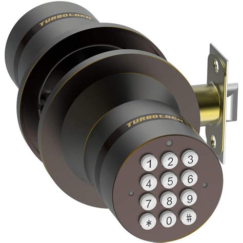 Keyless Electronic Keypad Entry Door Lock Smart Knob Kit With Automatic