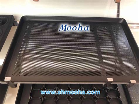 Hebei kailang import and export trade co. Commercial Non-stick Perforated Aluminum Alloy Sheet Pan (hole Diameter 3mm) Bread Snack Baking ...
