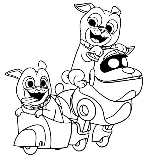 Puppy Dog Pals Coloring Pages – coloring.rocks! Zoo Animal Coloring